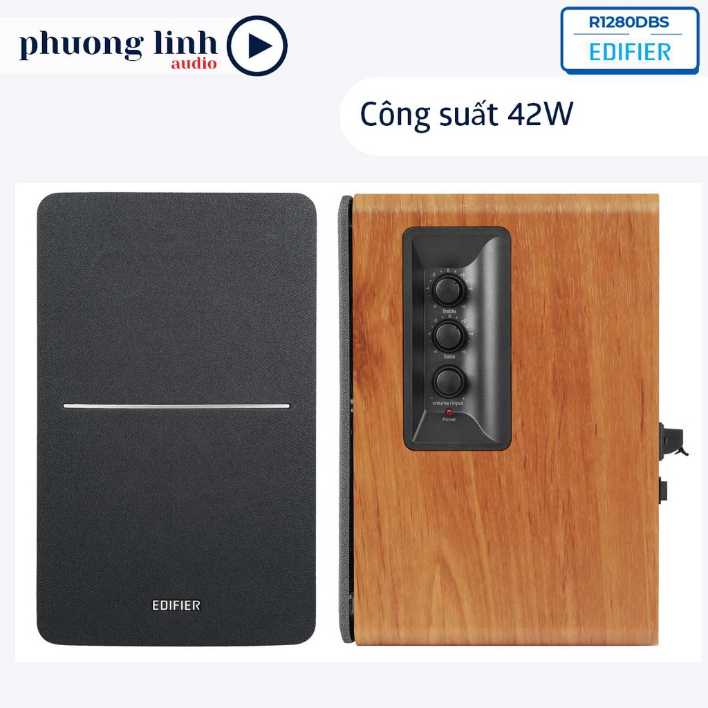 Loa EDIFIER R1280DBs Bluetooth Máy tính để bàn Công suất 42W Vi tinh kết cổng subout Điều khiển từ xa Hàng chính hãng