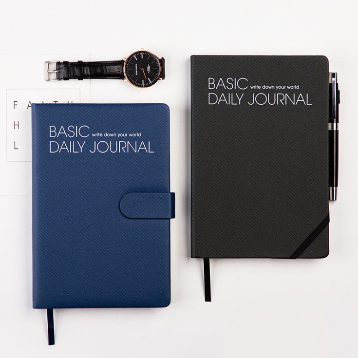 Sổ Tay Cao Cấp A5 Basic Daily Journal ( Cagie Notebook)