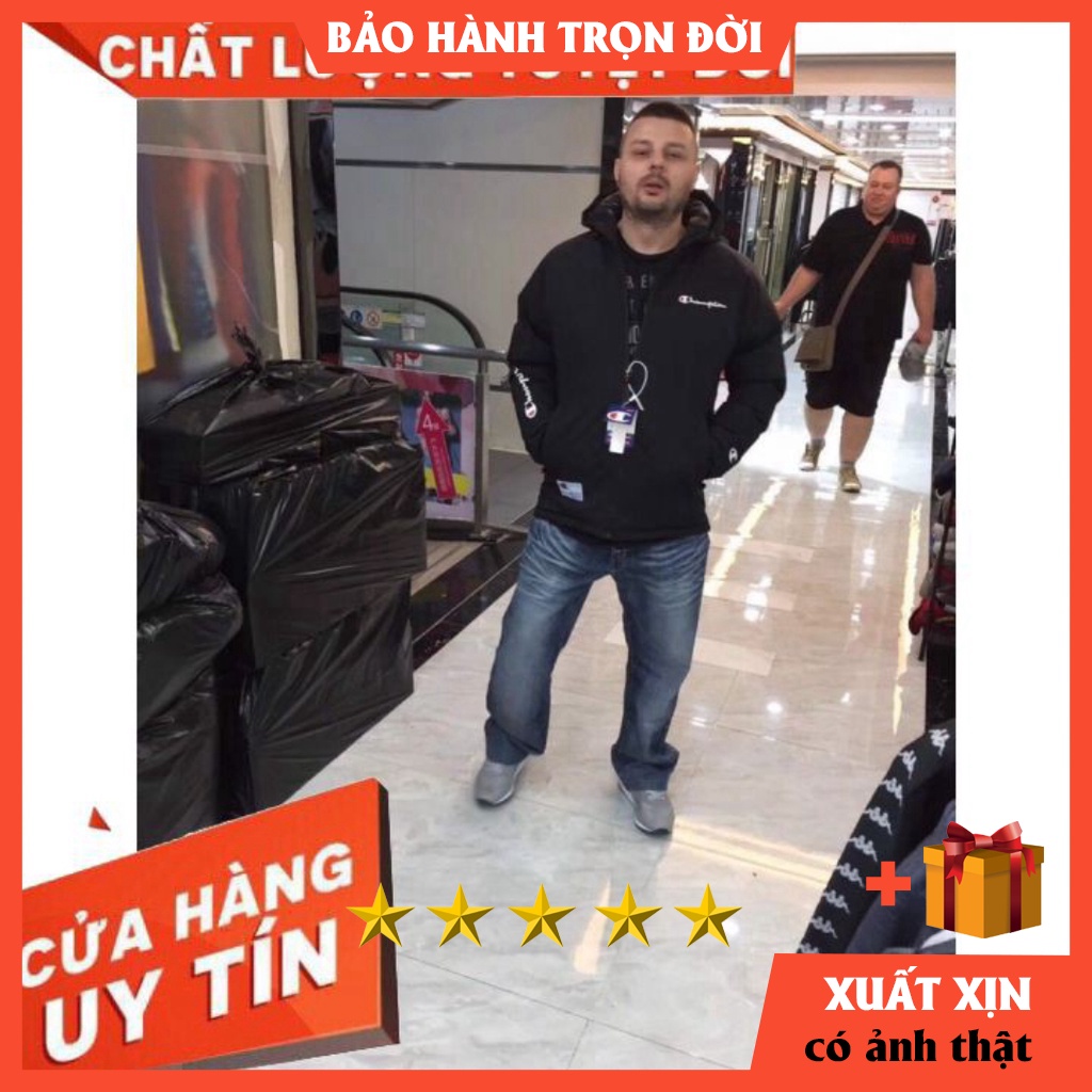 Áo Khoác Nam Champion Dày cao cấp BẢO HÀNH TRỌN ĐỜI