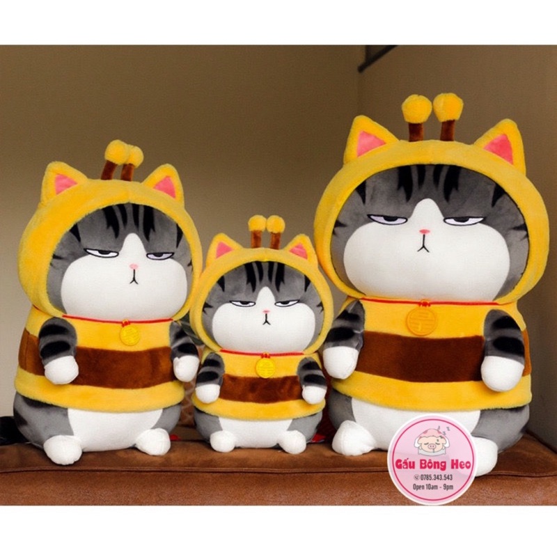 Mèo Hoàng Thượng Cosplay Ong vàng Hàng Cao Cấp