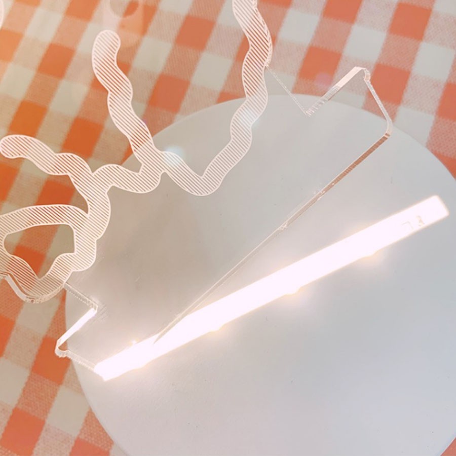 Đèn ngủ 3D Led nhiều mẫu hình cực đẹp, xinh xắn dành tặng bạn nữ, quà sinh nhật, ...