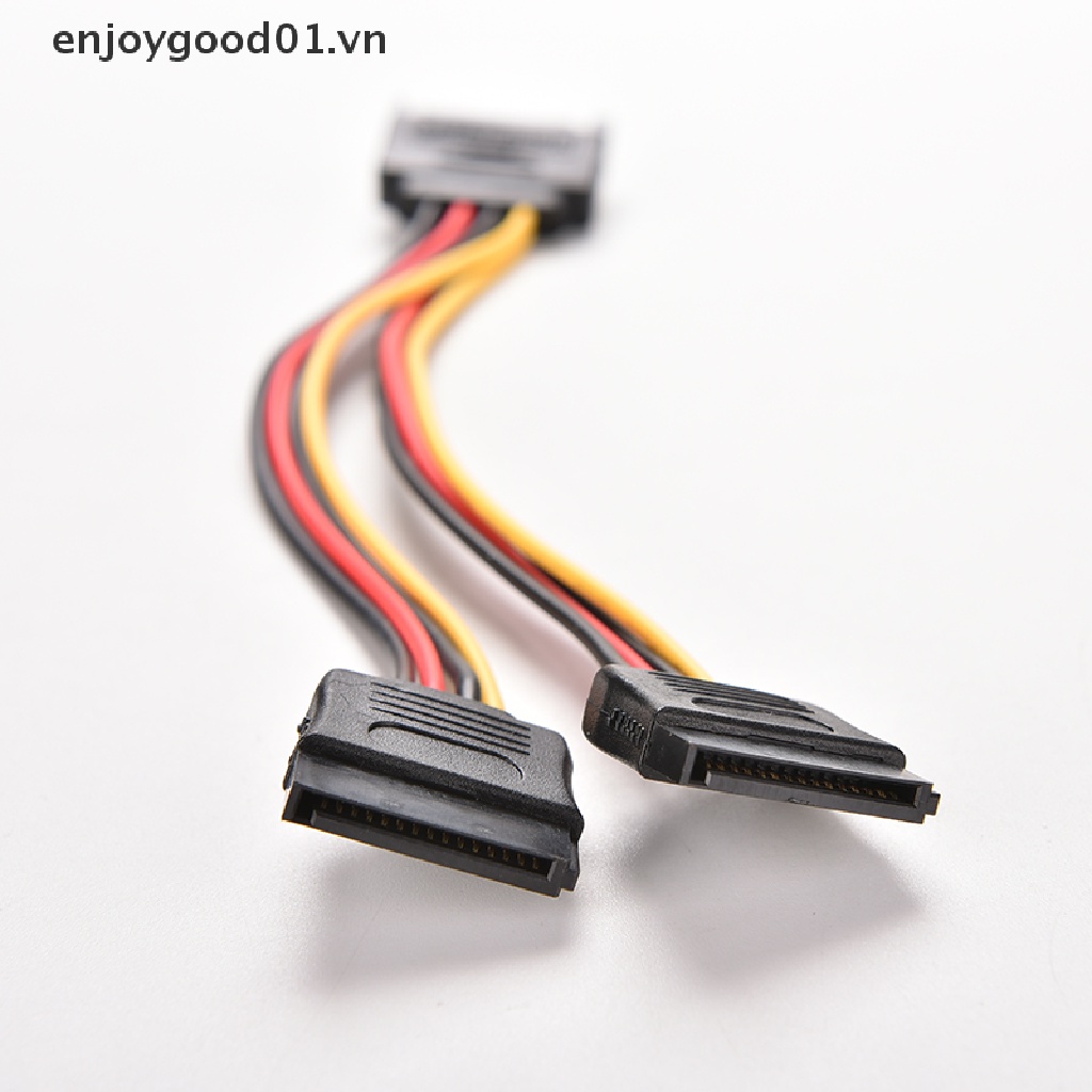 Cáp chia SATA 15 Pin sang 2 cổng SATA 15 Pin tiện dụng chất lượng cao