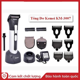 Sale-Tông đơ cắt tóc chính hãng Kemei nhiều cữ thay tự tạo Style tóc cho trẻ tại nhà AP40011