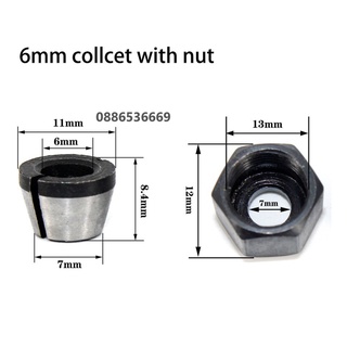 Ốc và rọ máy soi gỗ 3703/ ốc rọ máy phay gỗ 6mm