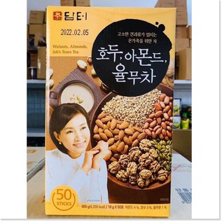BỘT NGŨ CỐC HẠNH NHÂN ÓC CHÓ - HỘP 50 GÓI