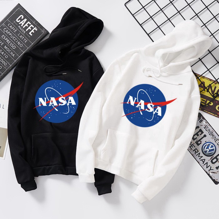 Áo hoodie  Nasa nam nữ unisex form rộng oversize phong cách ulzzang hàn quốc