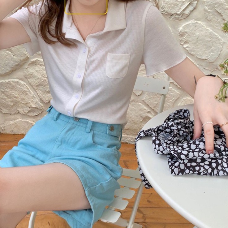 Áo Thun Polo Ngắn Tay Với 5 Màu Sắc Chọn Lựa Xinh Xắn Cho Nữ | BigBuy360 - bigbuy360.vn