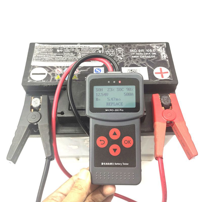 AOT.MICRO-200PRO Automobile Battery Tester Capacity Digital Car Load Discharge Part