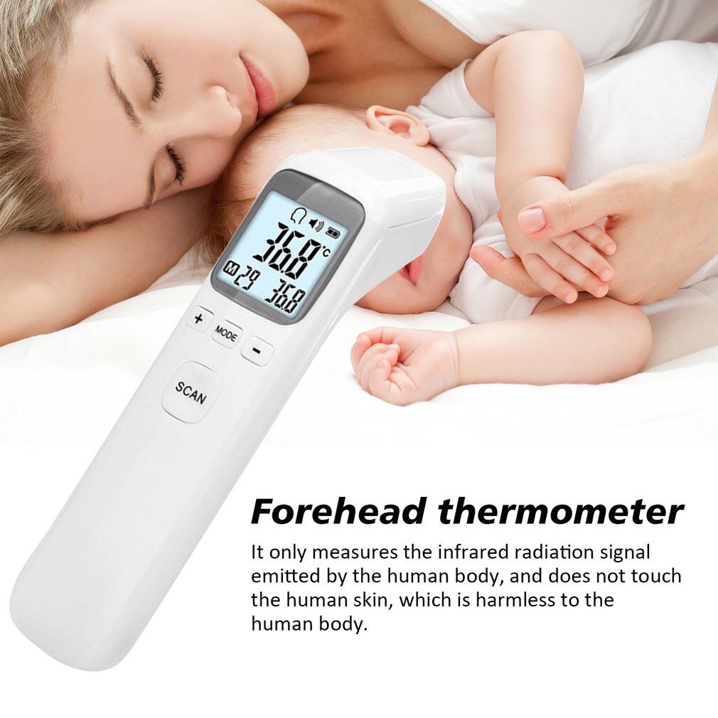 Nhiệt kế hồng ngoại đo trán đo tai Infrared Thermometer