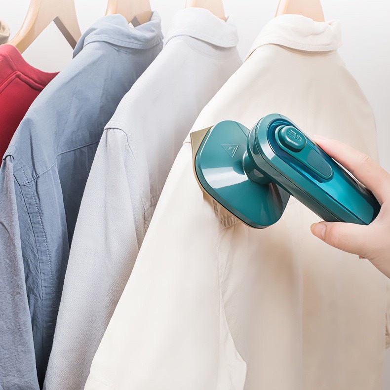 Bàn Là Hơi Nước Cầm Tay - Bàn Ủi Mini Tiện Dụng Cho Gia Đình BẢO HÀNH 6 THÁNG