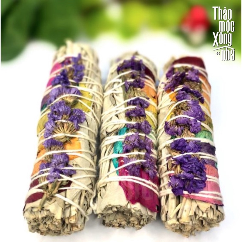 XÔ CHỮA LÀNH DÒNG CHẢY Chakra Sage + Salem Flowers - THẢO MỘC XÔNG NHÀ