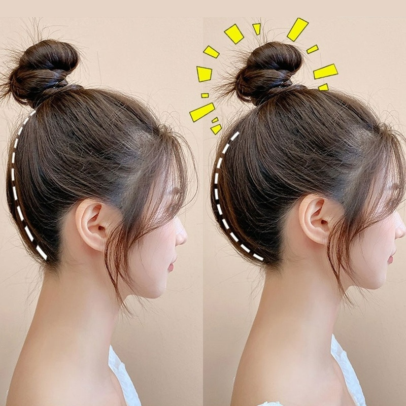 Kẹp Tóc Màu Đen Tự Nhiên Thoáng Khí Dành Cho Nữ