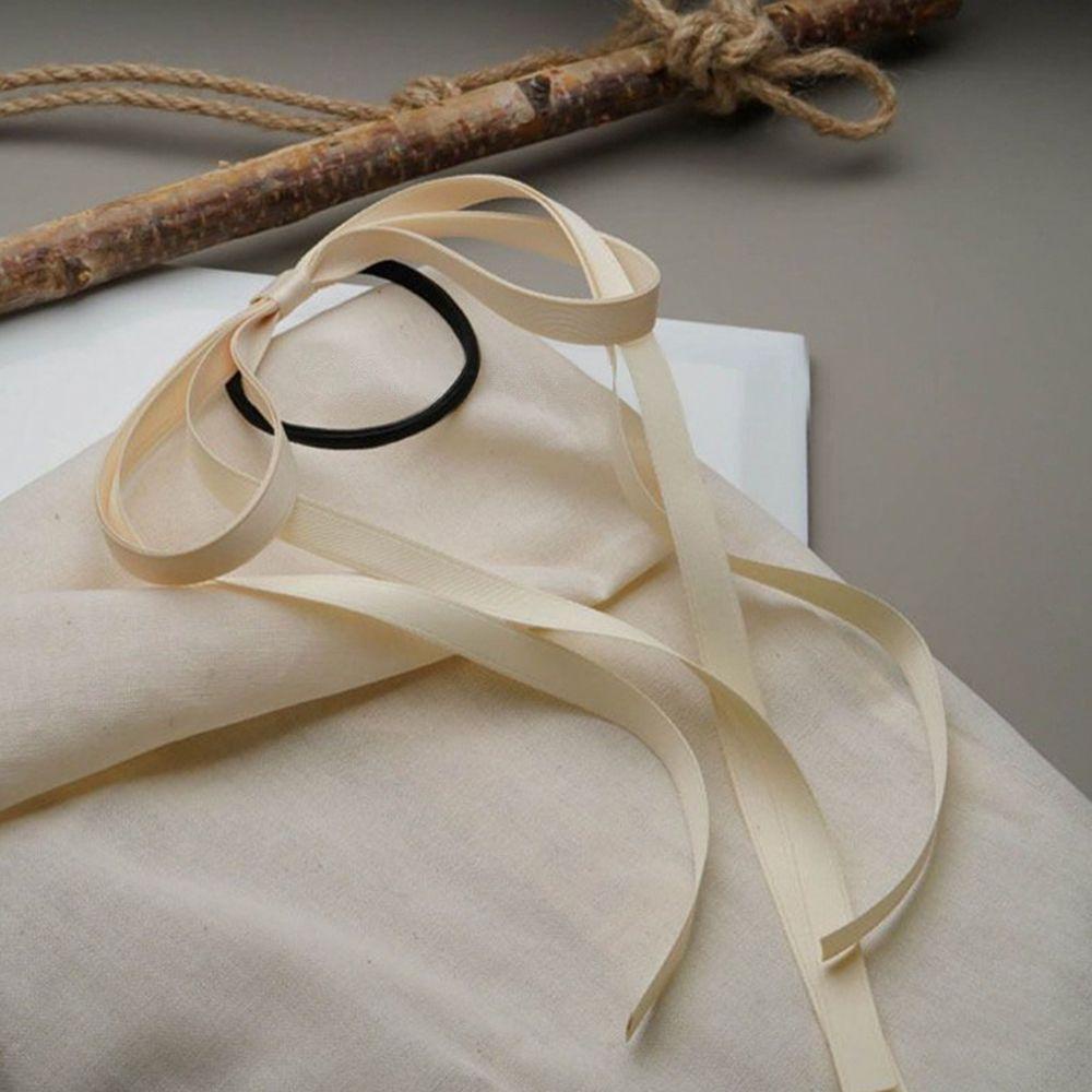Dây Cột Tóc Thắt Nơ Phong Cách Hàn Quốc Dễ Thương Cho Nữ