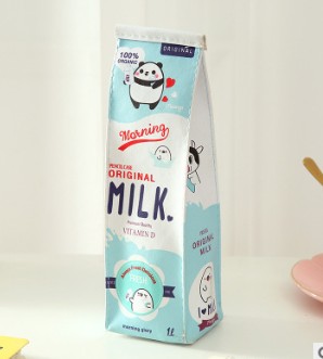 Bóp Đựng Bút Hình Hộp Sữa Ngộ Nghĩnh Đáng Yêu