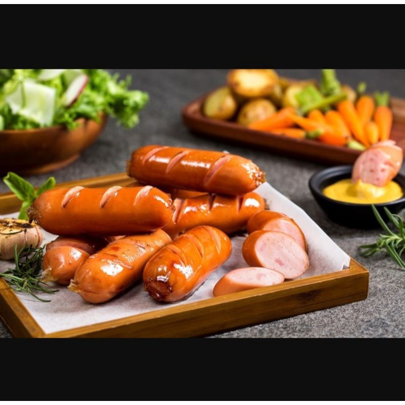 Xúc xích Việt Đức gói 500g 10 cây