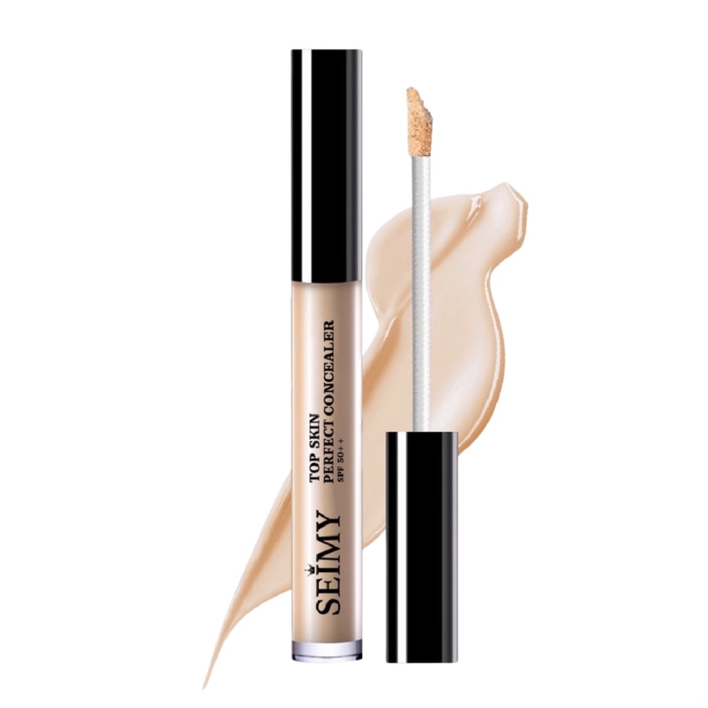 Kem Che Khuyết Điểm SEIMY - Perfect Concealer Lâu Trôi, Chống nắng, gồm 3 màu tông da, Độ Che Phủ Cao, Chống thấm