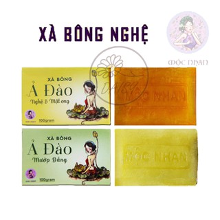 Xà bông nghệ Ả ĐÀO handmade thảo dược thiên nhiên 100g