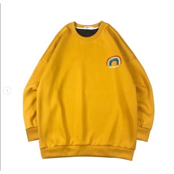 Áo sweater rainbow Fox unisex | BigBuy360 - bigbuy360.vn