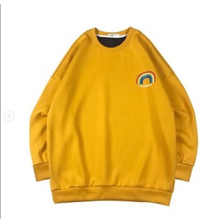 Áo sweater rainbow Fox unisex