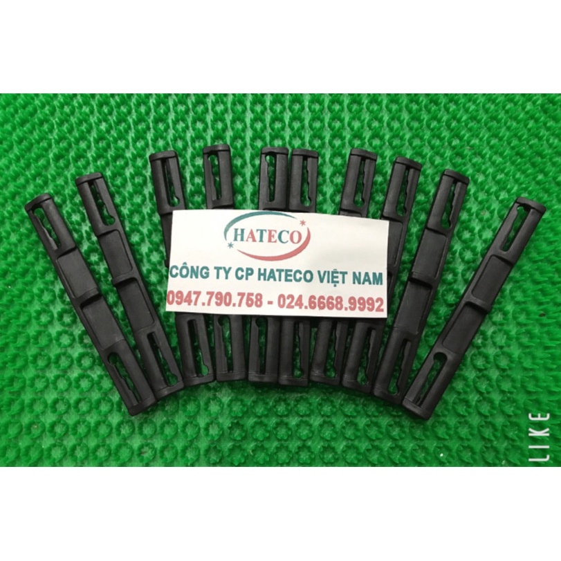 10 Nẹp còng nhựa - Thanh chặn còng dùng cho Còng bật còng nhẫn 5, 7, 9cm - Khóa còng bật