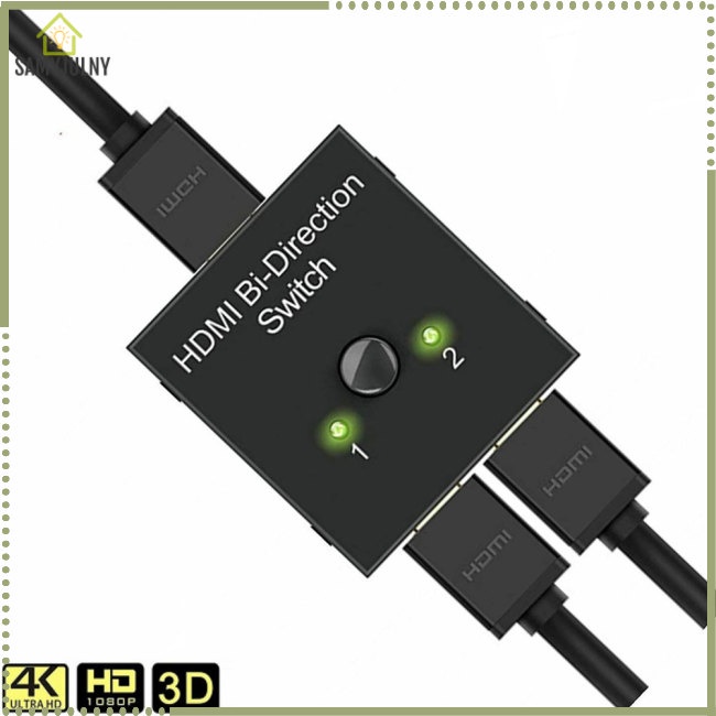 Bộ Chuyển Đổi Hdmi Sang 2 Cổng Vào 1 Ra 2 Trong 1 Cho Hdtv Smart Tv Box