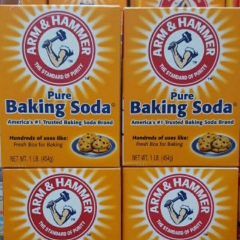 Bột Baking Soda Đa Công Dụng Hộp Giấy 454Gram Của Mỹ