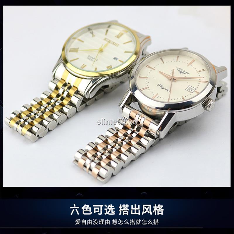 Dây đồng hồ đeo tay t41 Le Locle 1853 Durul Kutu T035 bằng thép dành cho nam và nữ