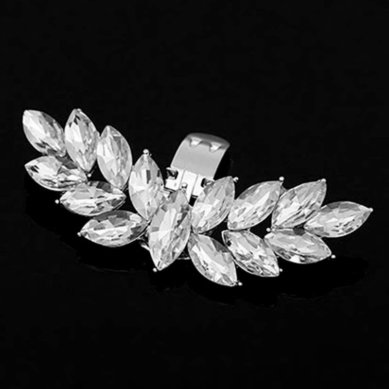 Kẹp trang trí giày cao gót đính đá lấp lánh