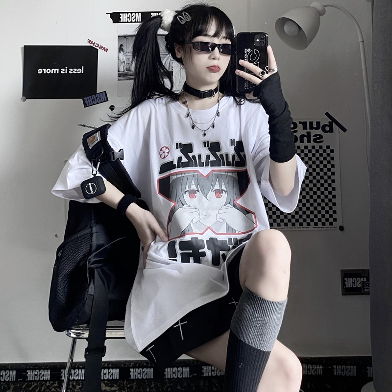 Áo thun UNISEX form rộng, áo tay lỡ nam nữ ATL253 - YinxX