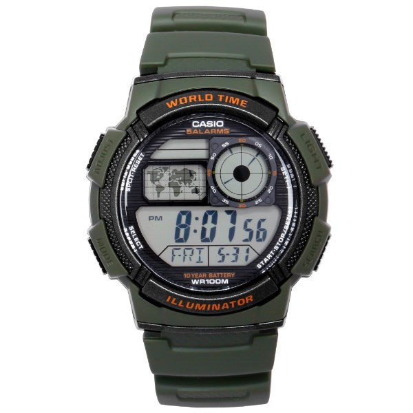 Đồng hồ nam chính hãng Casio AE-1000W-1A3VDF, AE-1000W-2AVDF, AE-1000W-3AVDF,  AE-1000WD-1AVDF, AE-1100W-1AVDF | BigBuy360 - bigbuy360.vn