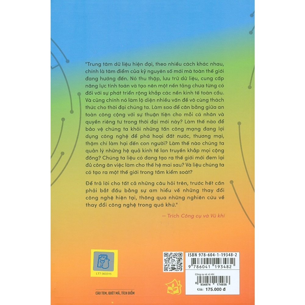 Sách - Công Cụ Và Vũ Khí - Tiềm Năng Và Hiểm Họa Thời Đại Số