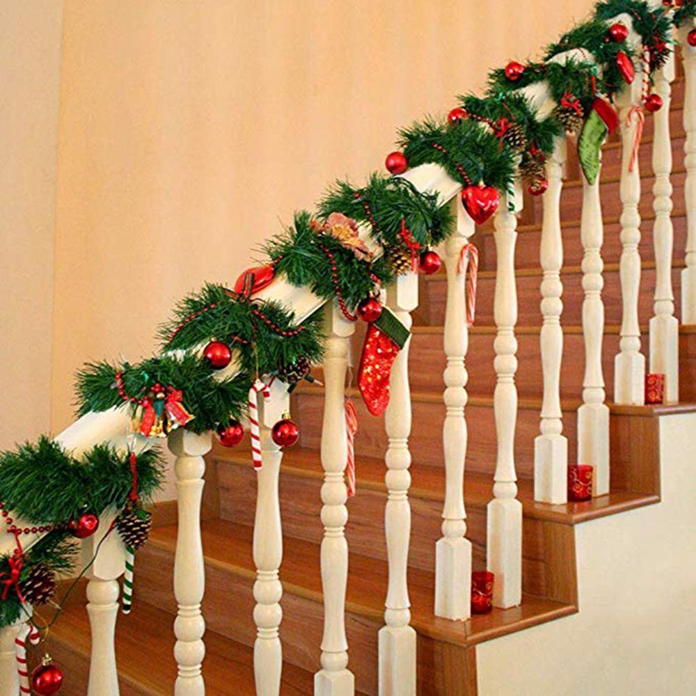 Phụ Kiện Trang Trí Cầu Thang / Tường / Cửa Ra Vào diy Tiện Dụng ​Kim Thiếc Trang Trí Tiệc Giáng Sinh Màu Xanh Lá Cây