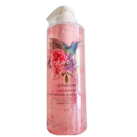 CHÍNH HÃNG - Sữa tắm trắng da hương nước hoa có cánh hoa tươi Thái Lan CHANFONG - Dream Girl 850ml + 500ml