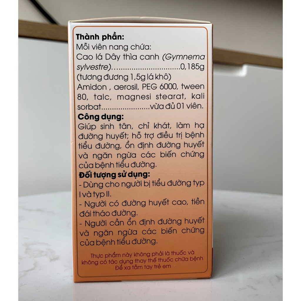 Diabetna chính hãng - Hỗ trợ Hạ và ổn định đường huyết, Hỗ trợ ngăn ngừa biến chứng tiểu đường