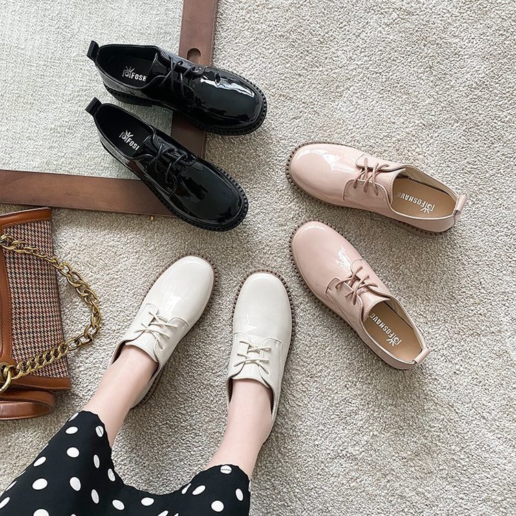 Giày Oxford Mũi Tròn Đế Thấp Thời Trang Thanh Lịch Cho Nữ | BigBuy360 - bigbuy360.vn