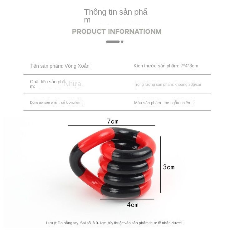 1 Đồ Chơi Quấn Dây Xoắn Giảm Căng Thẳng