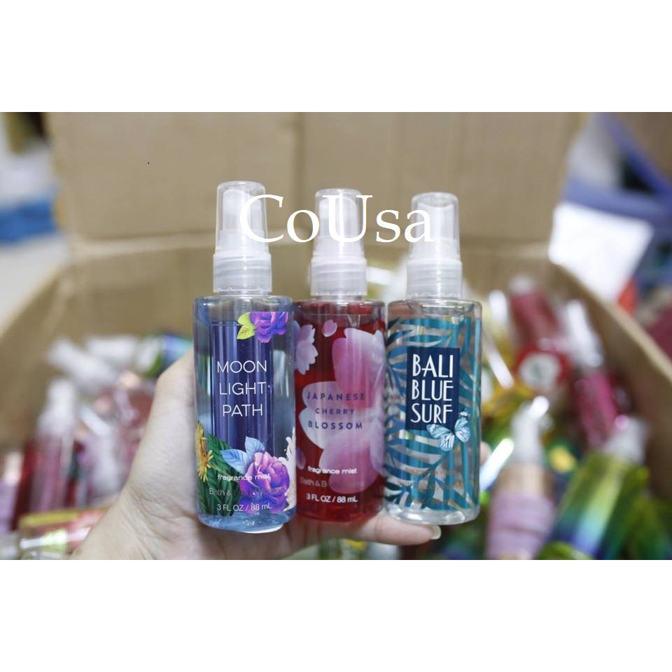 [ Body Mist ] Bath And Body Works Xịt Toàn Thân Nước Hoa BBW  88ml