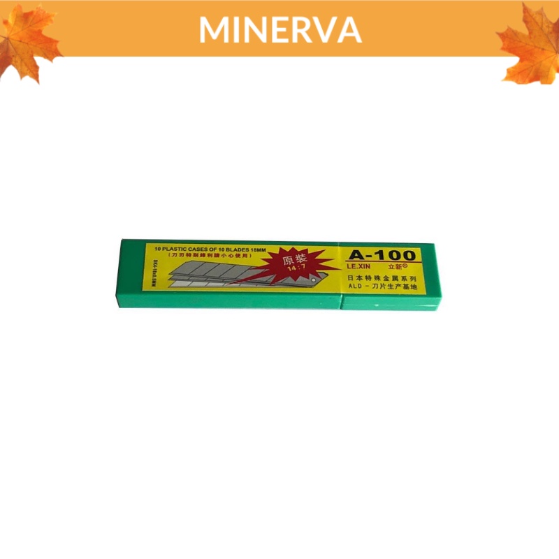 [THỦ CÔNG] 10 Lưỡi dao rọc giấy loại lớn 18mm