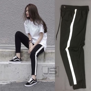 Quần 1 sọc thể thao unisex