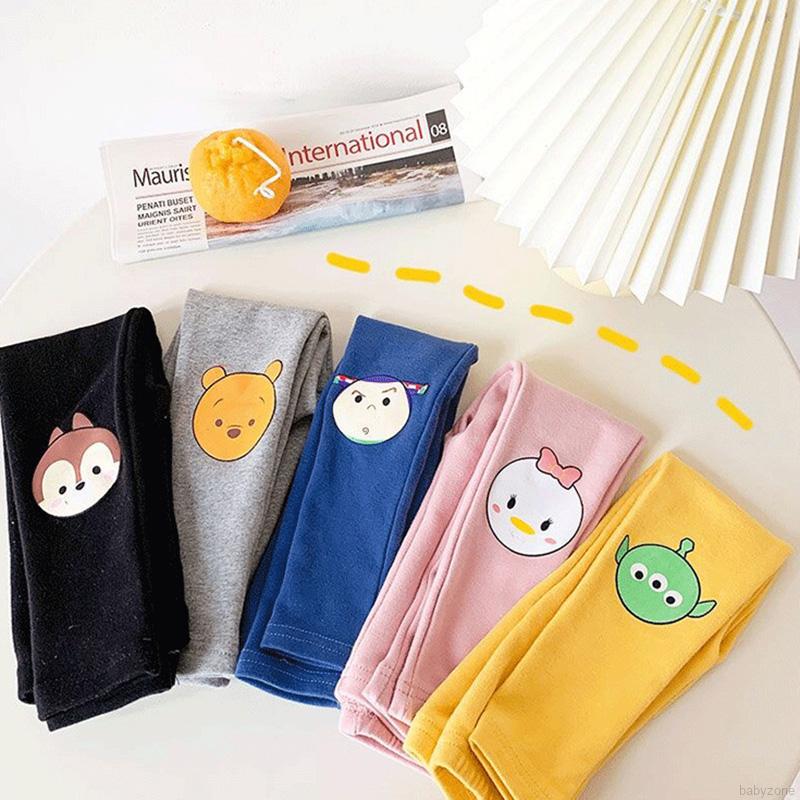 Quần Legging Họa Tiết Hoạt Hình Cho Bé