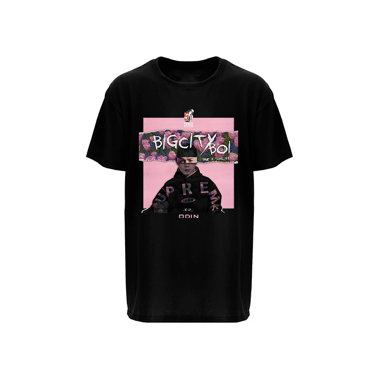 Full size 110kg - "𝗕𝗶𝗴 𝗖𝗶𝘁𝘆 𝗕𝗼𝗶𝘇" 100% chất cotton - Áo Thun 𝐁𝐢𝐧𝐳 Trắng Unisex Over Size
