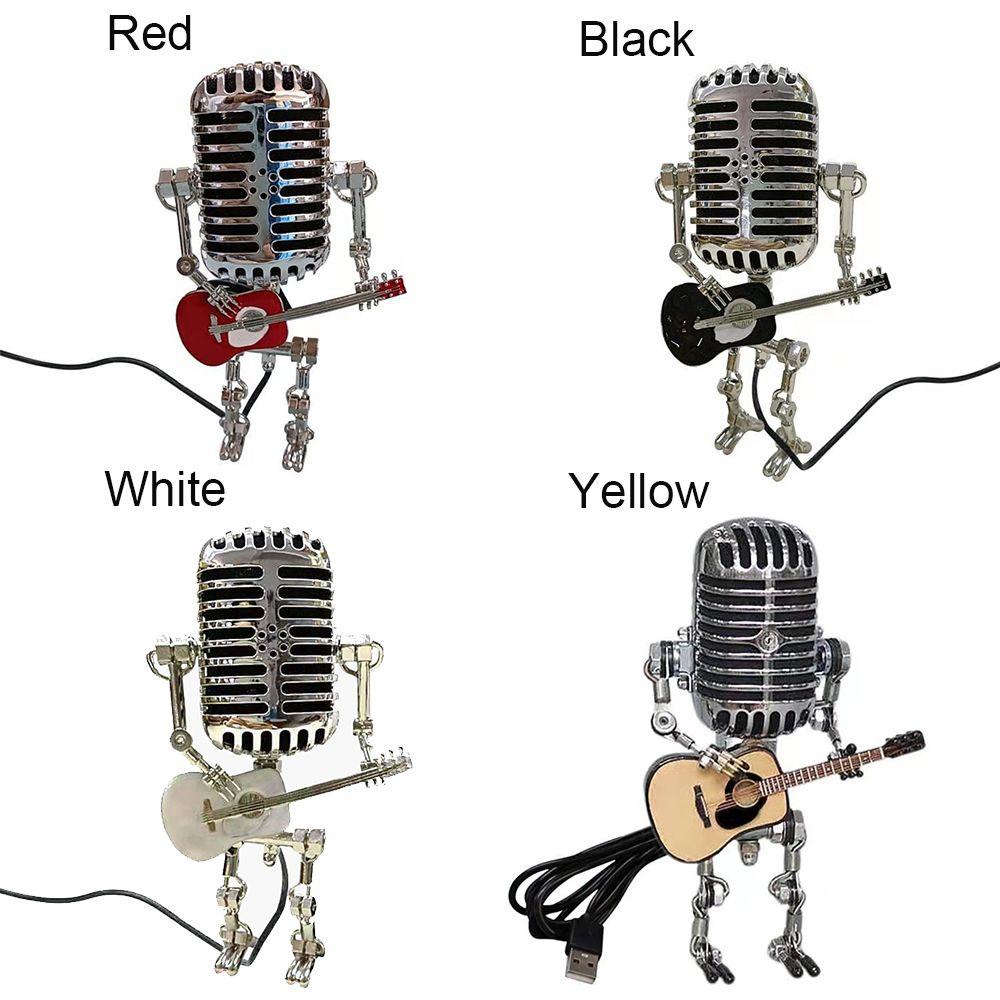 Micro LANSEL Có Đèn Cổng USB Để Bàn Phong Cách Retro Cho Chơi Đàn guitar