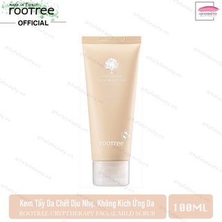 Kem Tẩy Tế Bào Chết Rootree Crytherapy Facial Mild Scrub 100ml