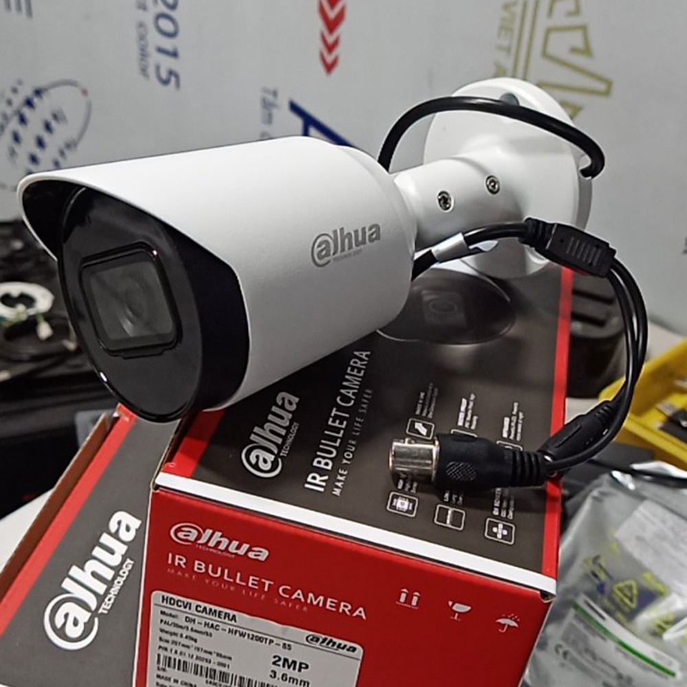 Camera Dahua HAC HFW 1200TP S5 thân dài 2.0 Tích hợp chống ngược sáng,chống nước,hình ảnh Full HD- Camera Dahua BẢO HÀNH