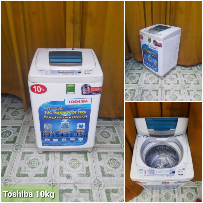 máy giặt toshiba 10kg qua sử dụng