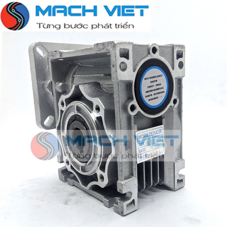 Hộp giảm tốc trục vít bánh vít NMRV 40 cho động cơ bước servo size 86