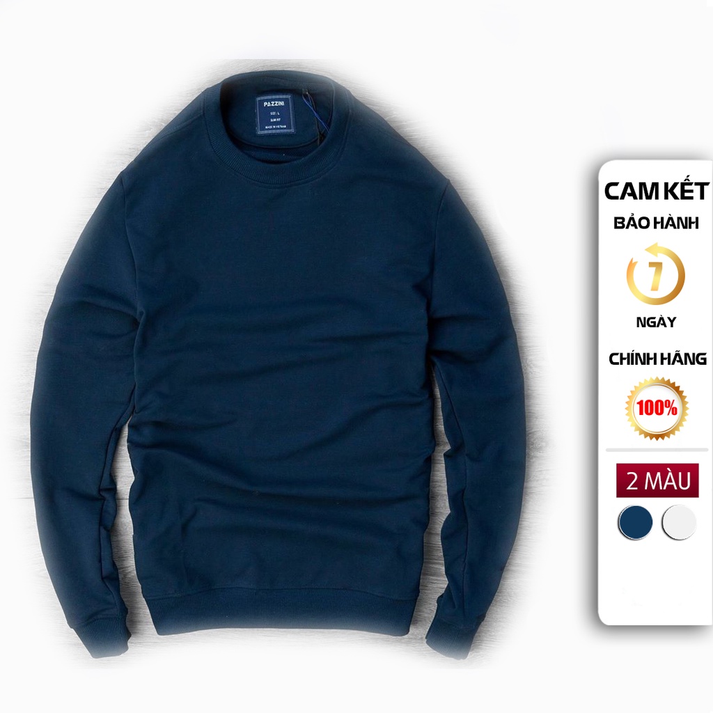Áo Sweater Tay Dài KSM Menswear Chất Nỉ Trơn Co Dãn 4 chiều Đẹp Giá Rẻ ATD501