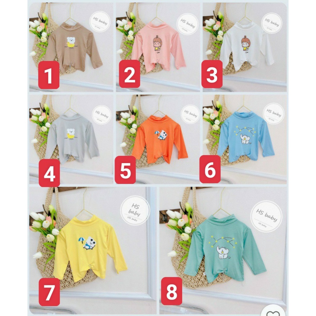 Áo giữ nhiệt cổ 3p cho bé