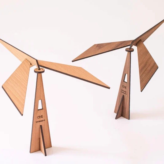 Chim Gỗ Cân Bằng - Decor Trang Trí Bàn Làm Việc - Xả Stress Lúc Làm Việc