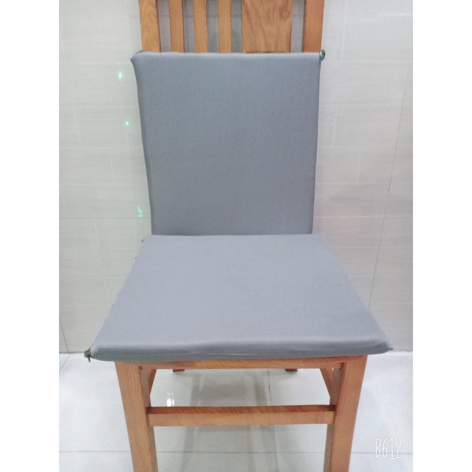 Nệm Bệt VUÔNG Kích thước 40x40x3cm Màu Xám ,Có Kéo Khóa, Nệm ngồi bệt , ngồi thiền êm ái